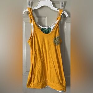Double knotted tank top